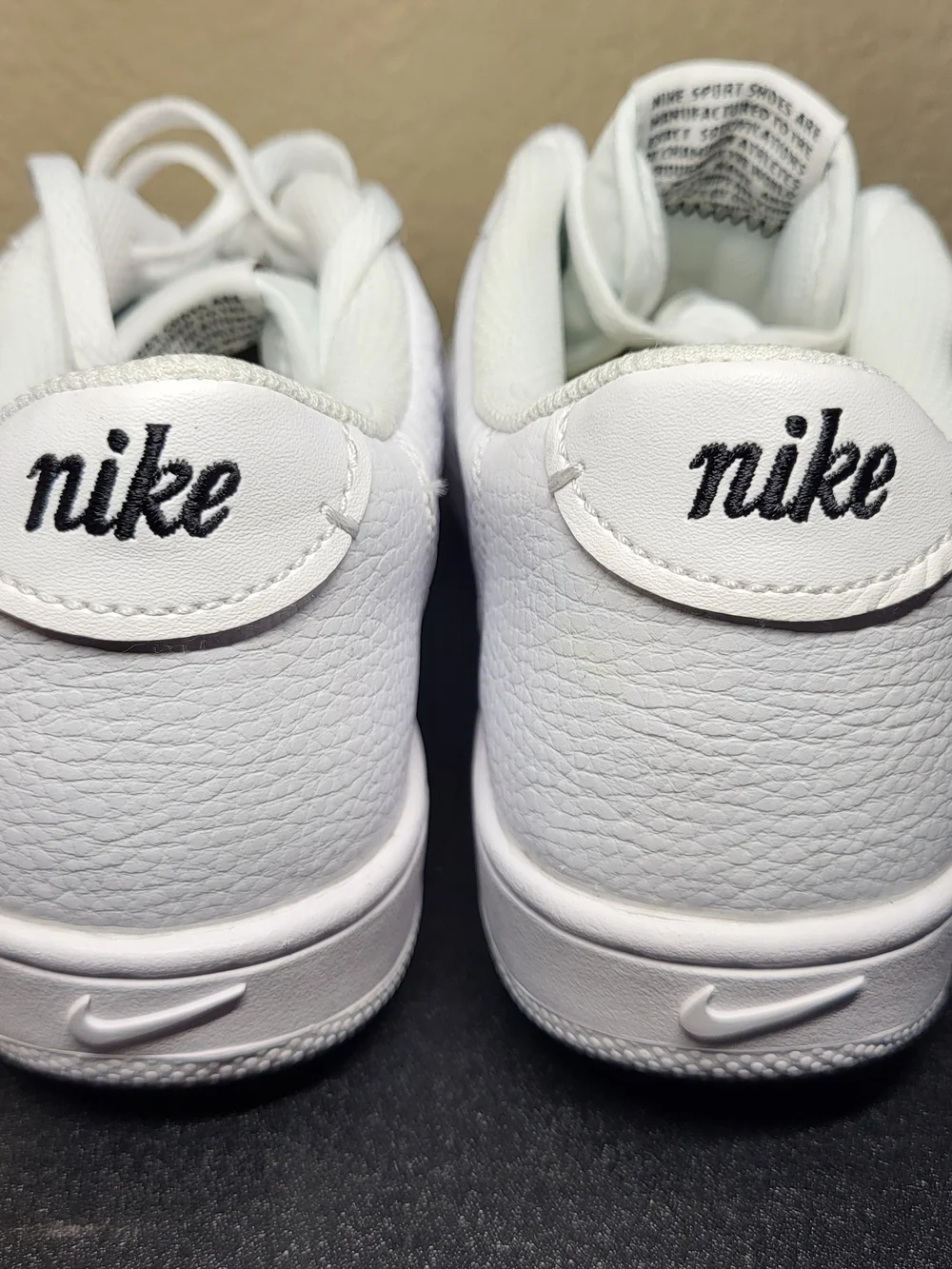 *NEW* Nike Court Vintage Premium Casual Sneaker White Size Men’s 8 Women's 9.5